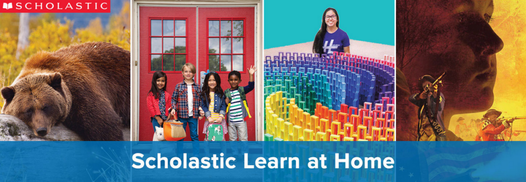 scholastic free learn at home lessons