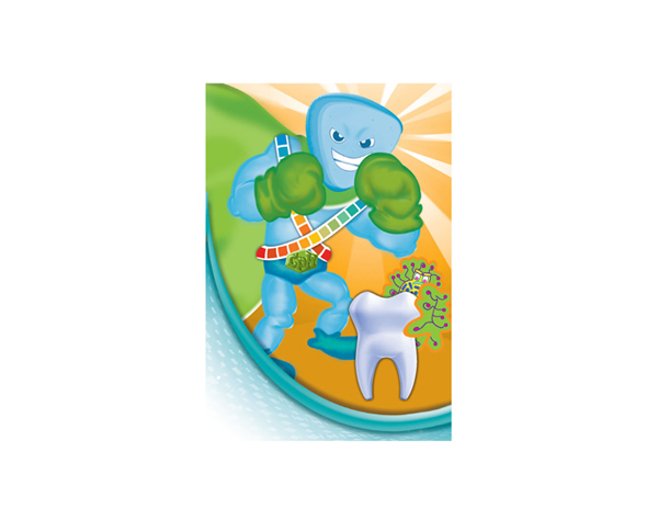 cavity phyter product mascot by kelly parke
