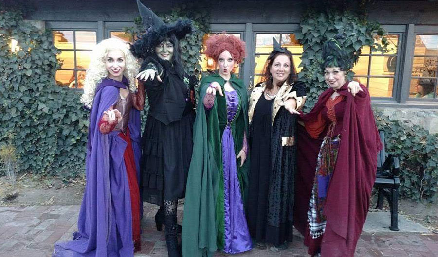 witches night out at gardner village with kelly parke